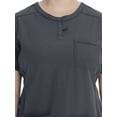 thumbnail image 5 of Scrubstar Women's Supreme Stretch Antimicrobial Heather V-Neck Placket Scrub Top WM01T909, 5 of 8
