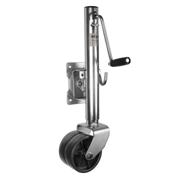 1AutoDepot Swivel Trailer Jack, Heavy Duty Boat Trailer Jack with Dual