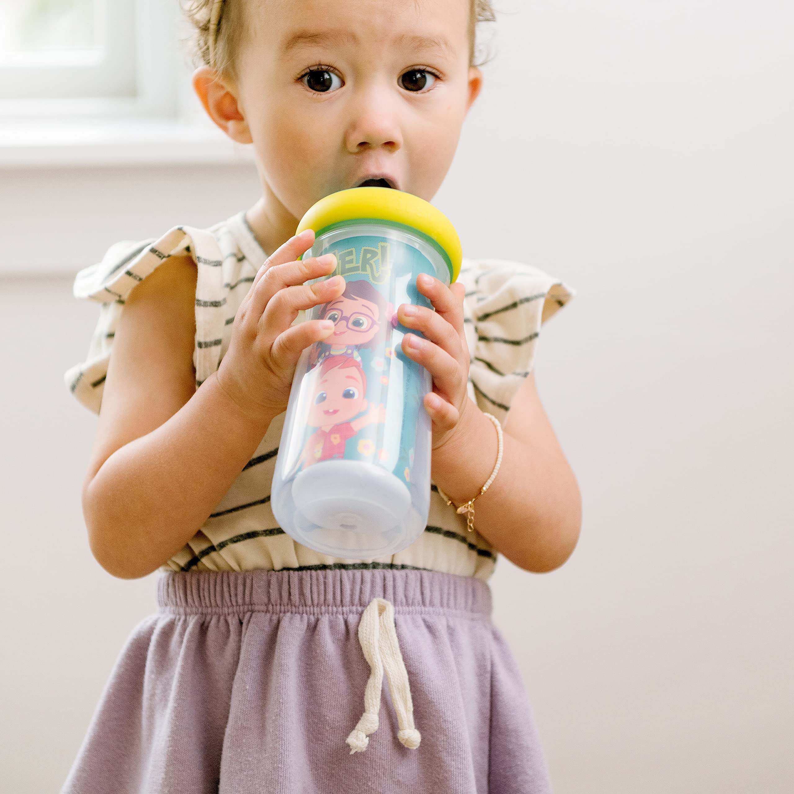 CoComelon Insulated Sippy Cup, 9 oz, 2-Pack photo 5