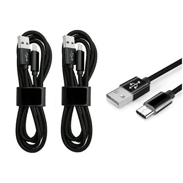 For at&t Calypso 4 U380AA 2X USB 3.1 Type C Cable to USB A USB C 3.0 Charger Cable