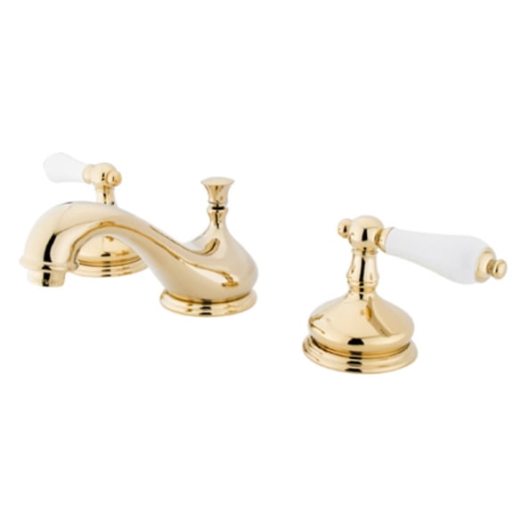 Elements Of Design Es1162pl Double Handle 8" To 16" Widespread Bathroom Faucet - Brass