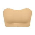 thumbnail image 4 of Front Closure Strapless Bra Comfortable Support Seamless Wireless Everyday Wear Leisure Activities Versatile Design All Seasons, 4 of 5