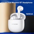 thumbnail image 2 of Auriculares Irfora NOKIA E3110 True Wireless BT Auriculares Semi-in-ear Deporte Música Auriculares BT5.1 Chip Control táctil inteligente Tiempo de larga duración Rosa Irfora Auriculares, 2 of 7