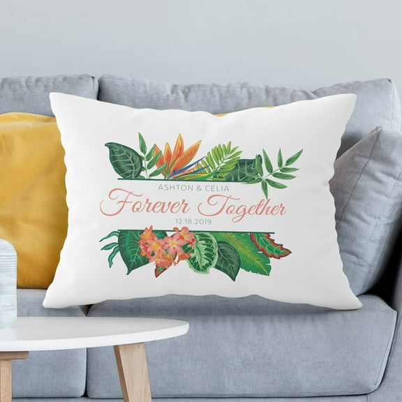 Personalized Wedding Pillow Case