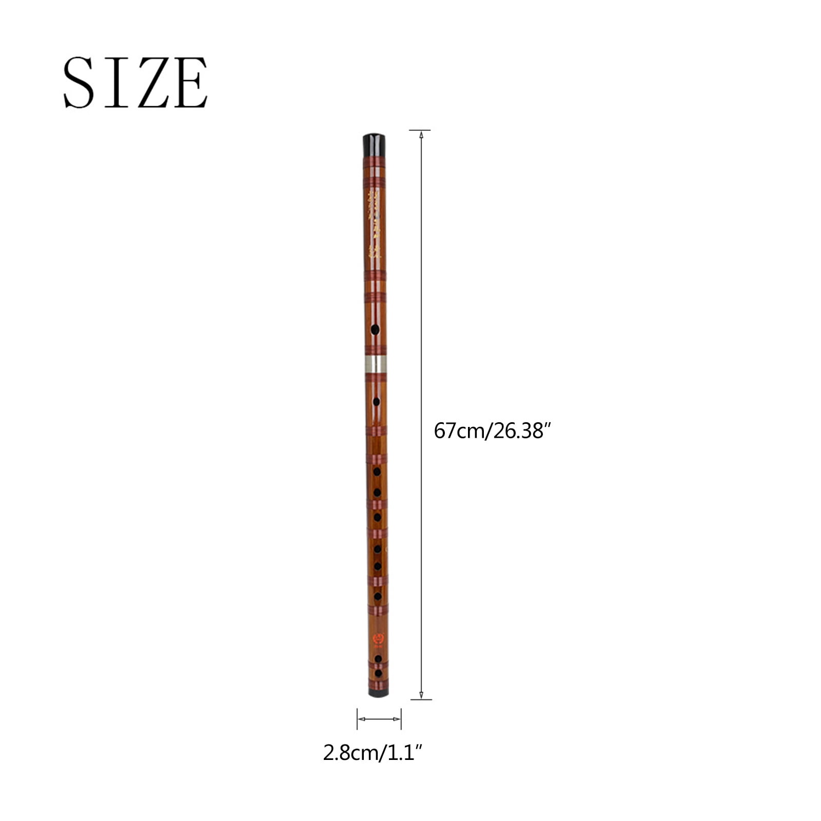 6 Hole Recorder Music Flute Clarinet Key of C Flute Recorder Chinese Flute Soprano Flute Musical Instrument for Beginner