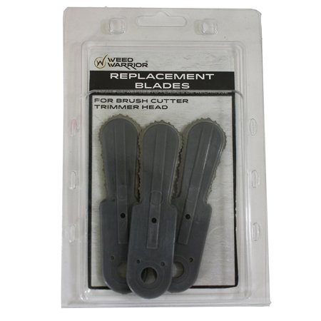 WW Brush Cutter Replacement Blades, The metal Brush Cutter replacement blades for the Brush Cutter trimmer head are designed to cut through.., By Weed