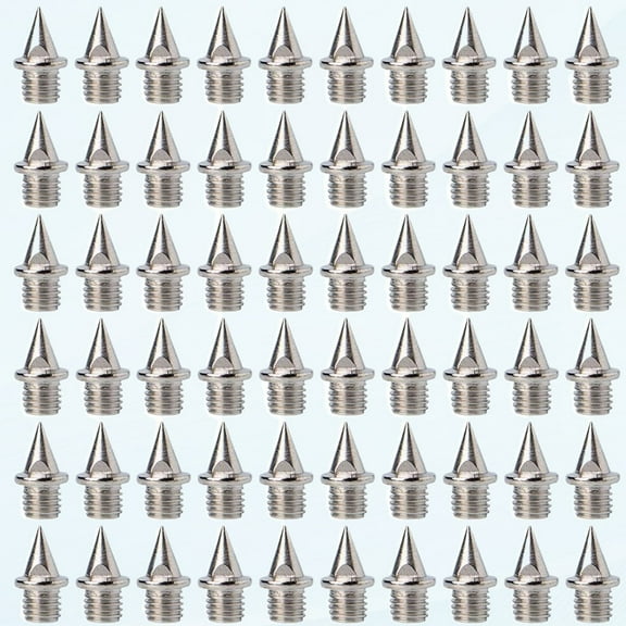 64 Pieces Track and Field Shoe Spikes Running Spikes Track Replacement Shoe Spikes Shoe Spikes Replacement for Sprint Sports Running Shoes