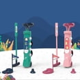 thumbnail image 3 of 1 Set Kids Golf Toys Game Play Set With Golf Club 4 Balls Flag Practice Holes Putter Parent-child Interaction Indoor Outdoor Golf Sports Toy Boys Girl, 3 of 5