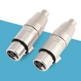 thumbnail image 4 of Xlr To  Adapter, Xlr To , Noise Resistant Xlr To  Connector, Pressure Resistant For Players Microphones, 4 of 8