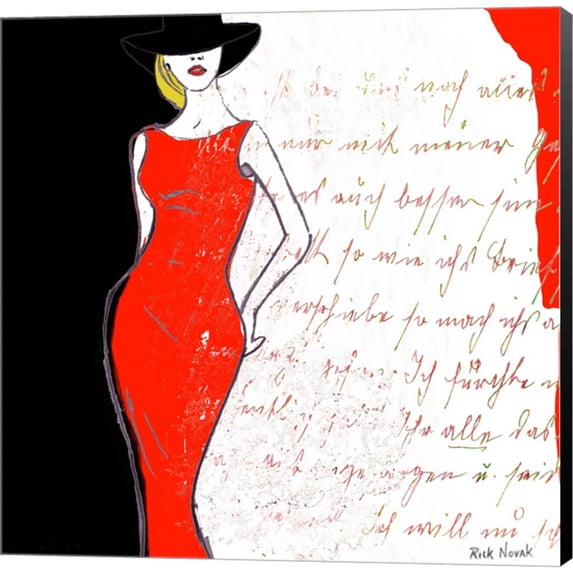 Fashion Design 2 by Rick Novak, Canvas Wall Art, 24W x 24H