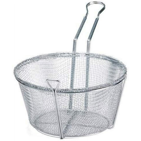 Wire Round Fry Basket - 10-1/2" Dia.