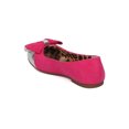 thumbnail image 3 of New Girl Jelly Beans Saro Mixed Media Capped Toe Bow Tie Ballerina Flat, 3 of 5