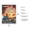 thumbnail image 2 of Split Second - Vintage Film Noir Movie Poster c.1953 - Master Art Print (Unframed) 9in x 12in, 2 of 4