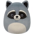 thumbnail image 1 of Squishmallows: Rocky the Grey Raccoon Plush - 7.5" Plush, 1 of 1