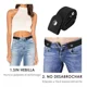 thumbnail image 2 of Cinturilla Elástica Para Hombre Y Mujer 4 Cinturones. Color Negro Marrn Caqui Azul Marino Talla Único, 2 of 8