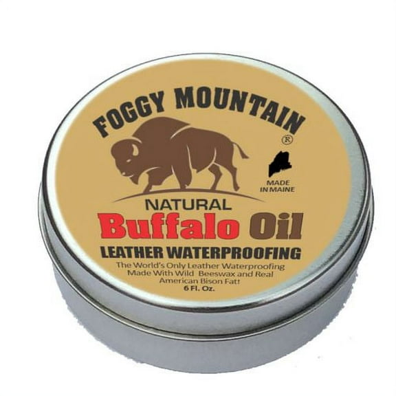 Foggy Mountain Buffalo Oil Natural - Leather Waterproofing