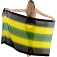 thumbnail image 4 of HAPPY BAY Women's Bikini Wraps Beach Wrap Cover up Sarong Skirt Bathing suit Swimsuit Cover Ups for Swimwear Women One Size Plain, Green, 4 of 4