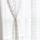 thumbnail image 4 of cortina,Cortinas de tul blanco, cortinas de tul de dormitorio de transmisión de luz pura bordadas Adepaton BST3010978, 4 of 7
