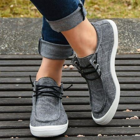 

Shoes for Women KKCXFJX Women s Slip On Shoes Classic Slip-On Comfort Fashion Comfortable For Walking Sneakers Slip On Shoes