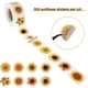 thumbnail image 2 of Sunflower Stickers Roll 500 PCS Self Adhesive Sunflower Wall Stickers 1 Inch Sunflower Stickers for Crafts Sunflower Decals Summer Flowers Decorative, 2 of 5