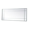 thumbnail image 5 of Elegant Decor French Panel Full Length Mirror 30x70 Inch In Silver, 5 of 10