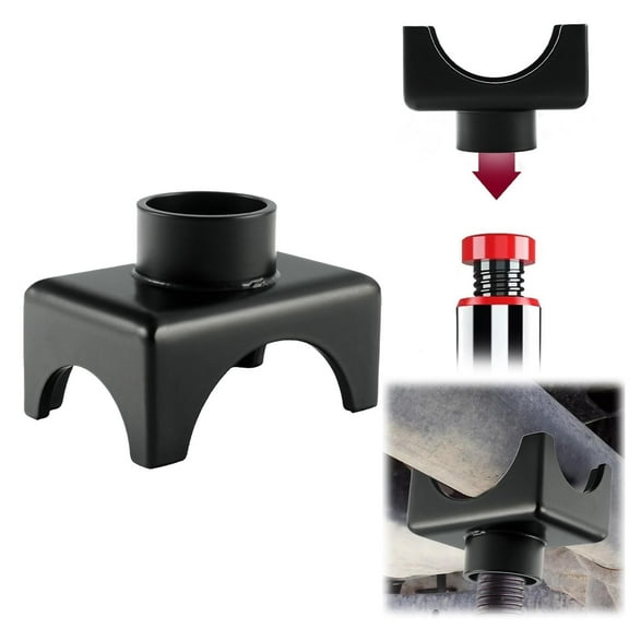 Suitable For Car Bottle Jack Shaft Adapter Lifting Saddle Bracket|Bottle Jack Accessories Axle Adapter Bottle Jack Saddle Adapter | Axle Tube Automotive Jack Accessories For Floor Jack