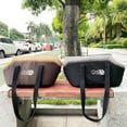 thumbnail image 1 of Flmtop Pet Bag Soft-Sided Adjustable Fabric Interior Pad Carrier Tote for Pet Coffee, 1 of 9