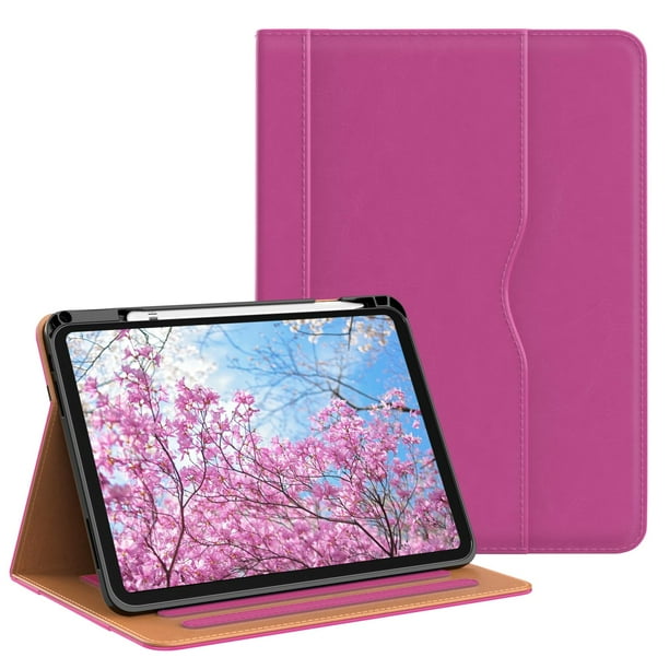 Funda para tableta OKP para iPad 11 pulgadas A16 2025 rosa púrpura
