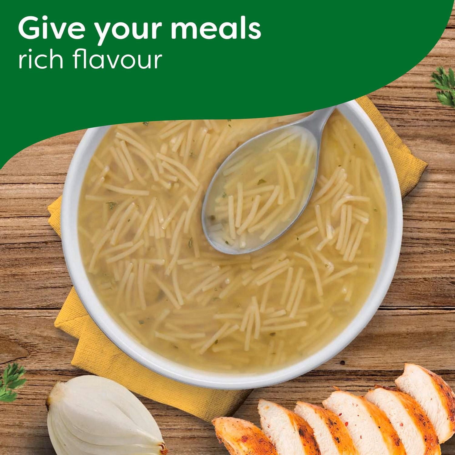 Knorr Chicken Bouillon Cubes, Rich Broth Flavour, 69 g (6‑Cube Pack)