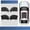 Black, variant on Weloille 4Pcs Stretchy Mesh Car Window Screen Sun Shade Mosquito Net Cover Reduce Heat Privacy Shade for Car Camping Trip