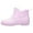 Pink, variant on Women's Decks Boots Water Proof Ankle Rain Boot Slip on Rubber Garden Fishing Booties for Boating Camping Farming Work Black Size 6.5