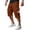 Wine-T7, variant on Capri Long Twill Cargo Shorts for Men Knee Length Elastic Waist Shorts Multi-Pocket Big and Tall 3/4 Pants Outdoor Quick Dry Breathable Hiking Fishing Cargo Shorts,Red M