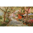 thumbnail image 3 of Obuchovsky, Yury 24x16 Black Modern Framed Museum Art Print Titled - Flowers in Monte Rosso, 3 of 5