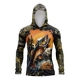 thumbnail image 2 of Playera Hombre Manga Larga Con Capucha Pesca Deportiva, 2 of 6