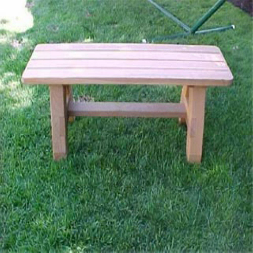  free backless simple wood bench plans