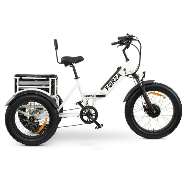 Forza Motorsport 24" 3 Wheel Electric Bike For Adults,750 W Electric