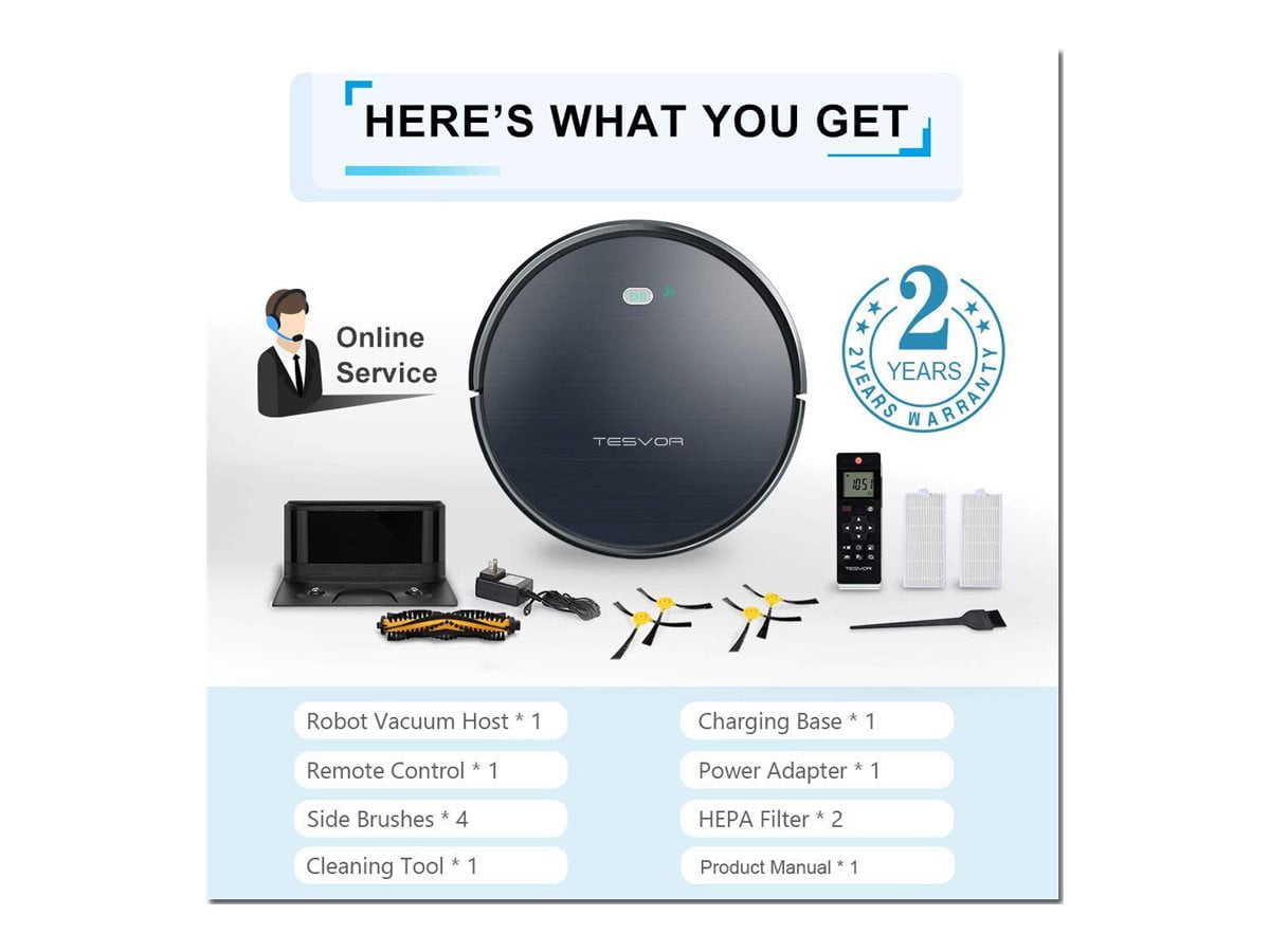 Tesvor X500 Vacuum cleaner robotic bagless