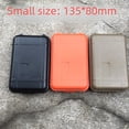 thumbnail image 4 of Weatherproof Outdoor Survival Storage Box - Durable Plastic EDC Container with Large Capacity, Compact Design for Camping/Hiking, Versatile SOS & First Aid Kit Organizer (Medium, Orange), 4 of 5