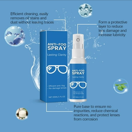 

Chandelier Spray No Wipe 30ml Revolutionary Eyewear Spray: Say Goodbye To Lens Fogging With Our View Solution!