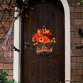 thumbnail image 2 of Halloween Door Sign Halloween Decorations Round Front Door Sign Welcome Sign for Style D, 2 of 6