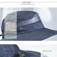 thumbnail image 4 of Outdoor Men Sunscreen Hiking Fishing Hat Sun Shade Mountaineering Big Waves Cap Sun Hat, 4 of 5
