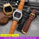 thumbnail image 2 of Adaptador Casio G-SHOCK Square Watch DW5600 GW-M5610 GA-2100 Correa de cuero genuino modificada Pulsera de alta calidad 16 mm Negro Marrón, 2 of 5