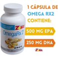 thumbnail image 2 of Omega 3 Aceite de Pescado 120 Cápsulas La Zona RX2 Segunda Generación, 2 of 5
