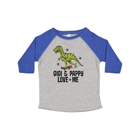 Inktastic Gigi and Pappy Love Me Grandson Boys Toddler T-Shirt
