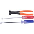 thumbnail image 4 of Kit de Tournevis Pince Coupe-Bordure Fil Extracteur de Clous Ensemble d'Outils 21835, 4 of 15