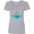 thumbnail image 3 of Inktastic Siesta Key Florida Beach Vacation Women's V-Neck T-Shirt, 3 of 5