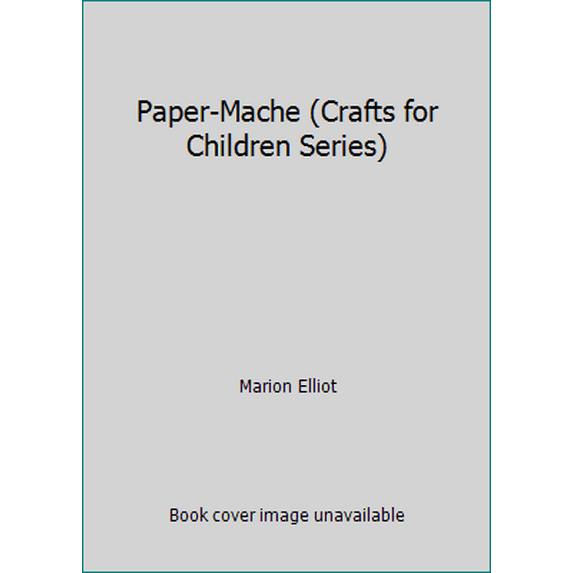 Pre-Owned Paper-Mache (Crafts for Children Series) (Paperback) 1560102136 9781560102137
