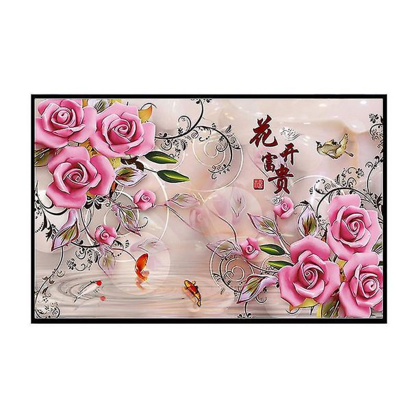 Kits de pintura de diamantes 5d, pintura de diamantes artesanal, punto de cruz, taladro completo, pintura de diamantes de imitación de cristal, pinturas bordadas, imágenes