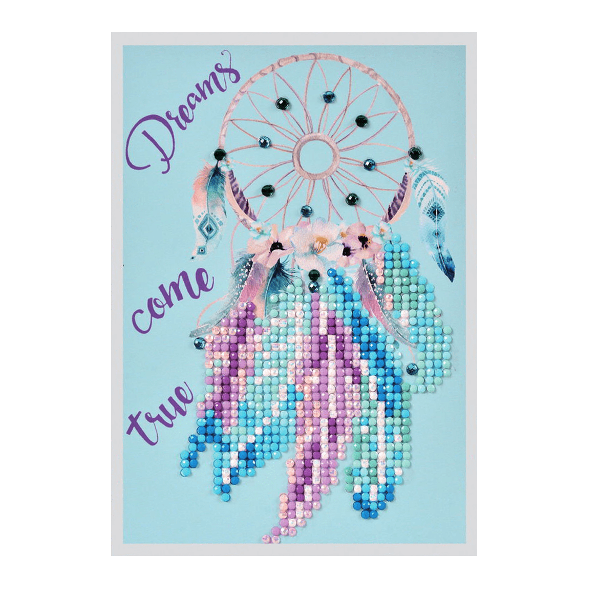 【ダイヤモンドアート】Dreams Do Come True Diamond Dotz Dreams Come True Diamond Art Cards, Handmade Diamond