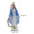 thumbnail image 5 of KAKOWELY 2 llaveros religiosos con colgante católico, llavero religioso, dije para bolso., 5 of 5